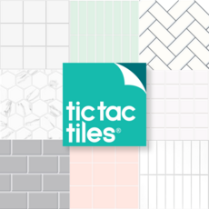 틱택타일 티커타일 34가지패턴 붙이는타일 DIY 셀프인테리어, 16. 헤링본 화이트