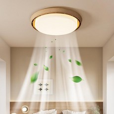 천장형 선풍기 조명 방등 리모컨 저소음 초슬림 안방 거실 날개없는 실링팬 LED, H008 월넛 무단계 조광, 기본 색상