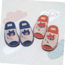 홈슬리퍼 리틀클락스 어린이 거실화 실내화 신발 집 유