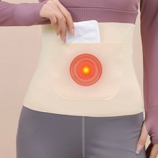 따뜻한 배워머 여성 허리 복부 보온 복대 방한 핫팩 주머니