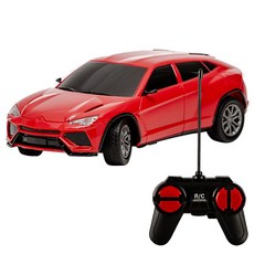 유원완구 RC 컬렉션카 스포츠카 SUV카 무선자동차, SUV카 레드, 1개