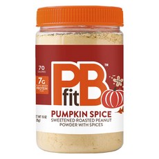 피비핏 펌킨 스파이스 스위튼드 로스티드 피넛 파우더, 1개, 425g