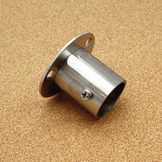 스텐 옷걸이봉 소켓 26mm 파이프, 1개