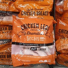 오프라이스 냉동 닭다리 국내산, 1kg, 1개