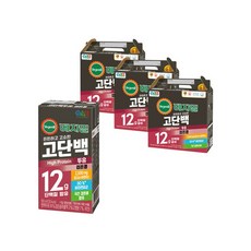정식품베지밀 고단백두유 검은콩 190mlx48팩, 190ml, 48개