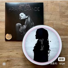 Ariana Grande Yours Truly 畫膠 黑膠唱片 彩膠LP, 如圖, 詳見包裝