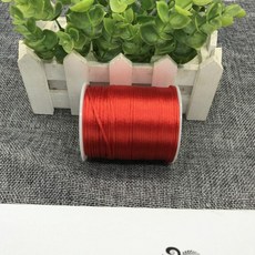 【開發票/統編】中國結繩 手工編織線 手鏈/頸繩/掛繩, 7號線紅色90米一捲, 1個