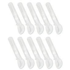 투약기 10ml 10개 약스푼 플라스틱스푼 약국용