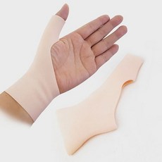 쿨샵 유선형 실리콘 손목보호대 엄지 보호대 1P kyw*799Hn, 실리콘손목보호대1PCS, 1개