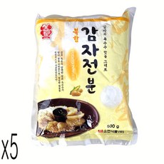 새마원 소연 복합 감자전분 수입산 혼합(감자전분20% 옥수수전분80%), 5개, 500g