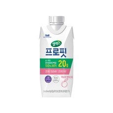 셀렉스 웨이프로틴 복숭아 단백질 음료, 330ml, 6개