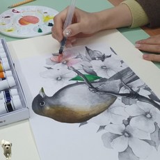 꿀이맘투 물붓 소형 워터브러쉬