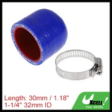 커플러 자동차 ID 포트 캡 플러그 UXCELL 히터 블루 바이패스 ~ 냉각수 엔드 실리콘 40mm 워터 진공 흡입 6mm 호스, 12)32mm