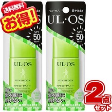 PA+++ UV 우루오스 플러스 자외선 차단제 25mL[×2개 세트]SPF50+ UL·OS 오츠카