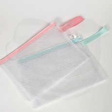 PVC 투명 방수 파우치 A5 서류 여행 수납 지퍼 슬림 다용도