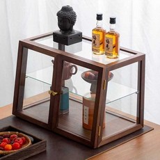 우드 쇼케이스 디저트 베이커리 쿠키 수납장 진열대, A스타일