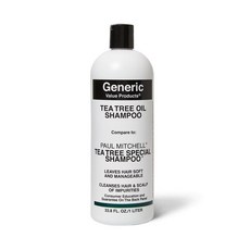 Generic Value Products 샴푸 1L 1팩 티트리 스페셜 Generic Value Products Tea Tree Oil Shampoo Leaves, 1개