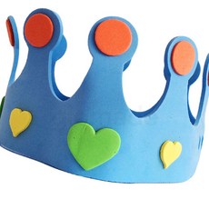 글샵 왕관 파랑색 만들기수업