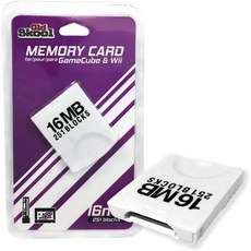 올드 스쿨 16MB 메모리 카드 251 블록 호환 게임큐브 및 Wii와, 올드 스쿨 16MB 메모리 카드 251 블록 호환 게임