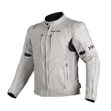 오토바이 자켓 사계절 점퍼 바이크 패드 방풍 방한 보호대 슈트 봄가을 라이딩, 2XL, 블랙(남성용)