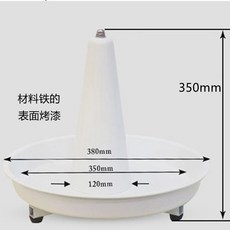 台灣熱賣 自動放線盤圓盤電工放線神器小型旋轉防纏繞放線盤電纜電線放線架, 1個, 紅色 盤子38厘米旋轉（不含導線勾）