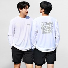 [자체제작] 서프라이더 남성 상하의 2장세트 긴팔수영복 래쉬가드 자외선차단 체형커버 오버핏 루즈핏 빅사이즈/SURFRIDER