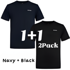 아이더 POP ON 2PACK (1+1) 반팔 라운드 티셔츠 기능성 냉감 소재 Lago