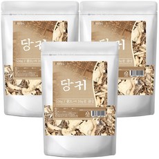건강중심 말린 당귀 뿌리 차, 3개, 500g