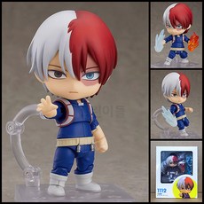 나의 히어로 아카데미아 토도로키 쇼토 넨도롱 피규어 10cm 인테리어 장식, 1개