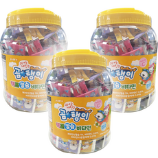 곰탱이 키즈 칼슘 비타민 450g, 250정, 3개