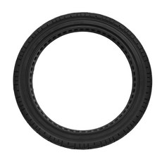 16인치 외발휠 전동휠 통바퀴 펑크없는 솔리드 통타이어 16x2.125, 블랙, 1개