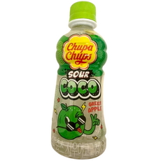 농심 츄파춥스 사우어 코코 그린애플 청사과맛, 240ml, 7개