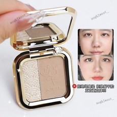 肥四推荐 光韵系列塑颜立体鼻影粉高光阴影一体盘，細膩粉質，持久顯色，打造立體精緻妝容, 1個