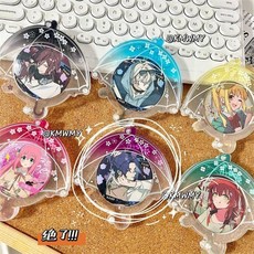 小紅書同款雨傘吧唧磚亞克力高顏值案頭展示徽章收納穀美保護收納, 1個, 粉色【1個裝】,以上款式