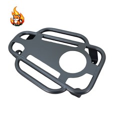 Piaggio Vespa 150 Sprint 150 Primavera 150 2024 용 오토바이 풋 페달 후면 수화물 랙 브래킷 홀더, Black