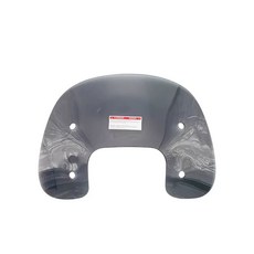 실버 탑박스 베스파 리어 접이식 부품 LX125 캐리어, F. 스모크 블랙 스퀘어 윈드실드