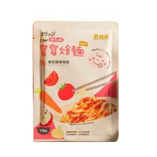 農純鄉寶寶粥, 150g, 1個, 燴麵｜單包｜番茄豬豬麵