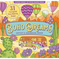 Boho Dreams Adult Coloring Book, Peter Pauper Press, Boho Dreams Adult Coloring B.., Peter Pauper Press(저)