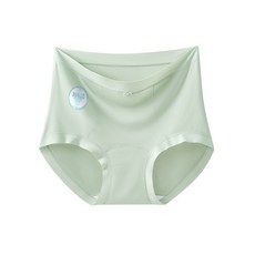 10A 50支莫代爾高腰內褲 抗菌純棉襠無痕收腹三角褲, L碼100-120斤