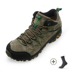 HUMMTO 皮鞋面男士登山鞋3520+Knock Camp ROYBONBIRR SOCKS