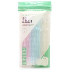 플렉사 클린 주름 스트로우, 60개입, 5개