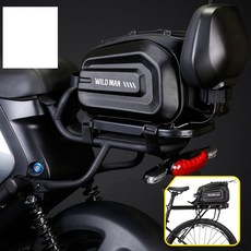 비브랜드 전기자전거 짐받이가방 뒷좌석 안장 수납 브래킷 정리함 블랙 4L