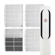 LG 엘지 위너 칸 스탠드 에어컨 필터 신형 호환 교체용 4EA FQ17D WKPC, 1세트, 위너/칸 초미세 탈취 플러스 1세트, 위너/칸 초미세 탈취 플러스