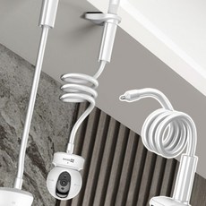 홈캠 거치대 CCTV 펫캠 베이비캠 무타공 설치 110cm, 홈캠거치대-110cm