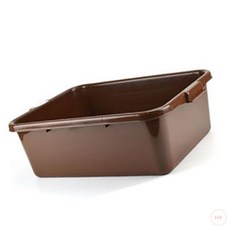 유다름 수저수납통 수거통 수거함 식기 수거박스 버싱박스 밤색