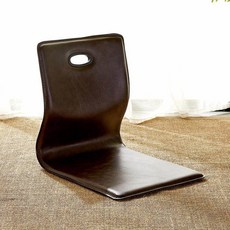 허리 전용 의자 방의자 그레이 두꺼워진 블랙, 레더타입 얇은 판재는 정장