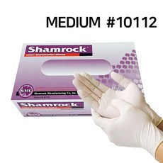 삼락 라텍스장갑 아이보리 M사이즈 100매 위생장갑, 1개, 100개입