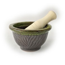 천목 그린 깨갈이 중 (지름 12.7 cm) 깨갈이 미니절구 마늘갈이 이유식절구, 1개