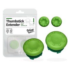 Xbox 컨트롤러 전용 프리크 FREEK 2개 캡 별도 2개 포함 _캡 오목형 / 색상 그린_ Thumbstick Extender for Xbox ゲーム 스틱 조준 향상 FPS