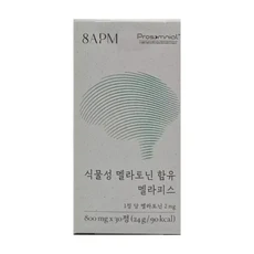 식물성 멜라피스 멜라토니 멜리피스 800mg 30정 MJ, 1개